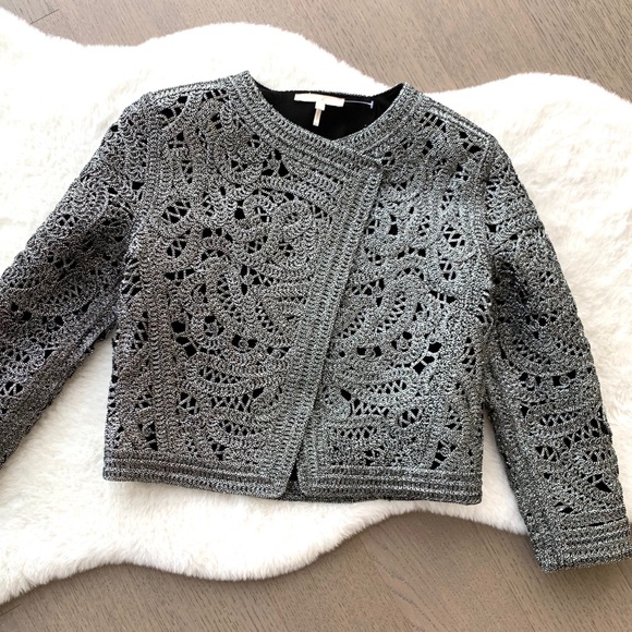 ▪️Maje▪️Cropped Textured Jacket 🔥 - Picture 4 of 8